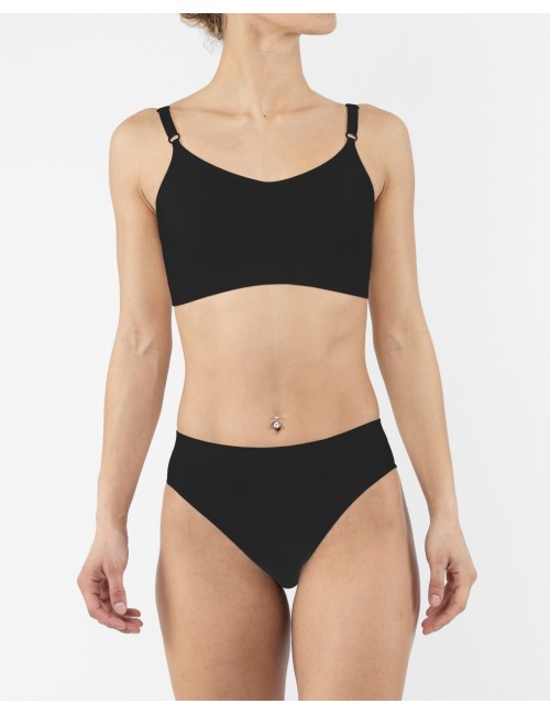 Low-Waisted Briefs - Black